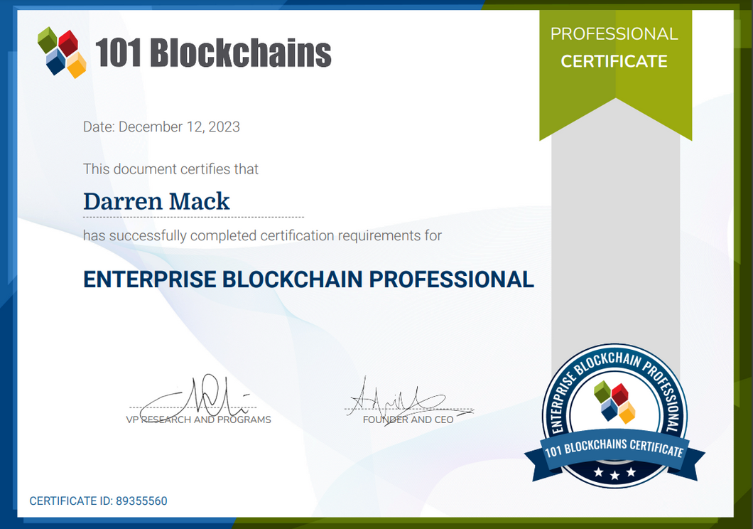 Blockchain Consulting Session